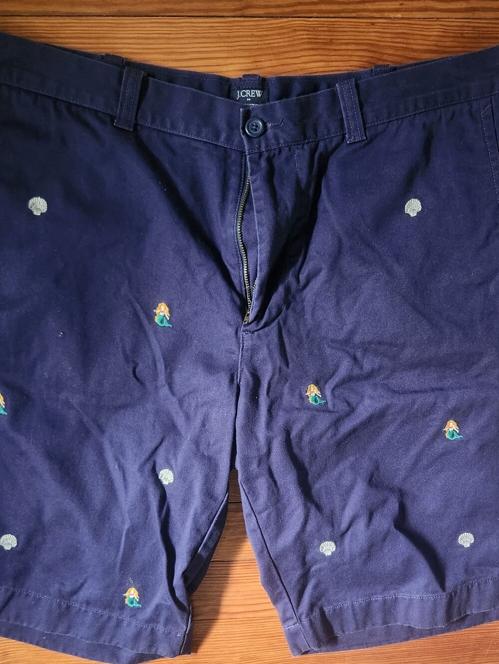 J. Crew Men's Mermaid Shell Shorts Sz. 38